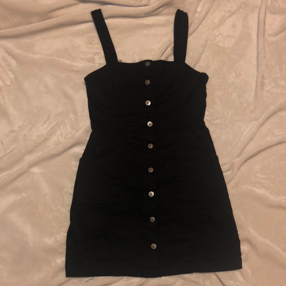 NEW Black Denim Dress